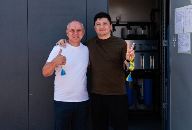 Блочно-модульна мобільна система очищення питної води "ReH₂O"